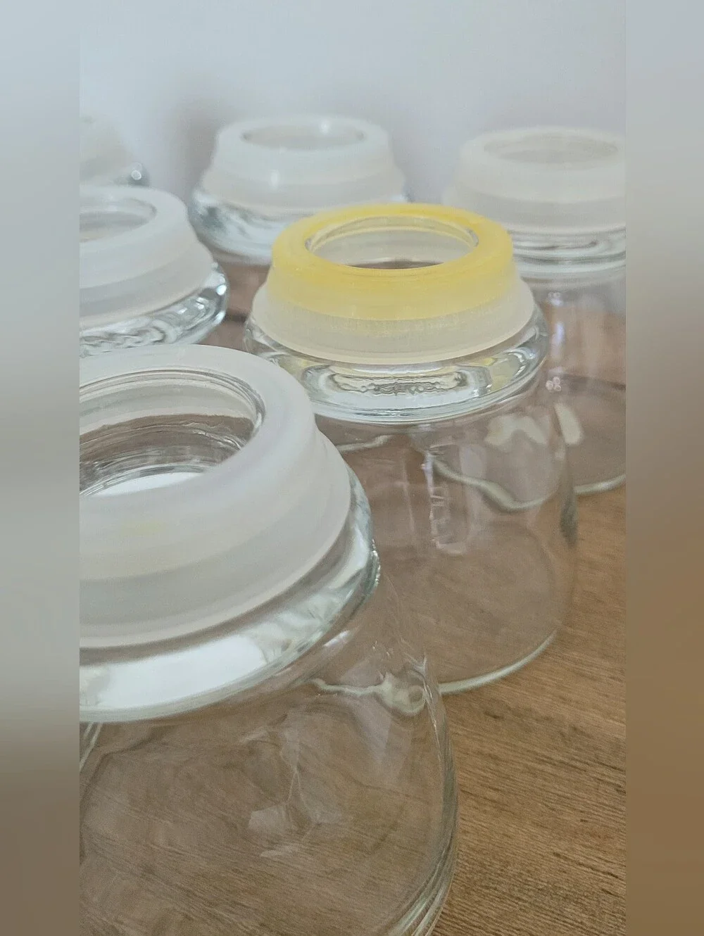 Crate & Barrel Glass Spice Jar Lot, 16pcs, 4.5oz